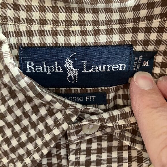 Lot of 3 Ralph Lauren Classic Button-Down Dress Shirts Size Medium - Picture 3 of 12